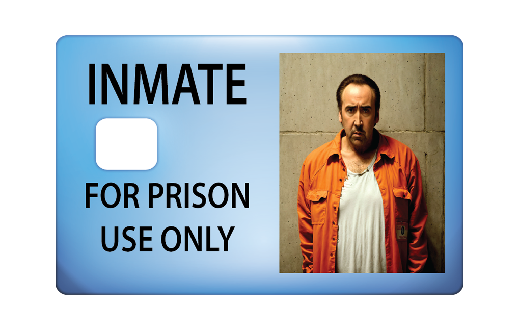 03 Inmate Credit Card Skin Set 4pc - Image 5