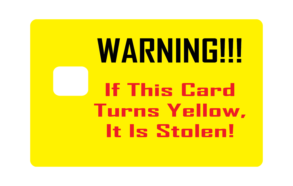 03 Inmate Credit Card Skin Set 4pc - Image 2