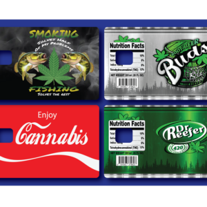 07 Weed 1 Credit Card Skin Set 4pc
