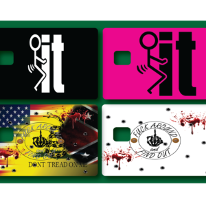 09 FAFO Credit Card Skin Set 4pc