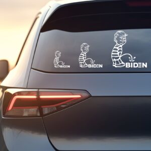 27 Trump Piss Car Decal