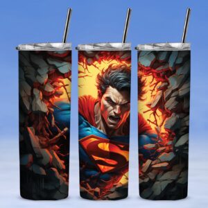 115 Superman 1 20oz Stainless Steel Tumbler