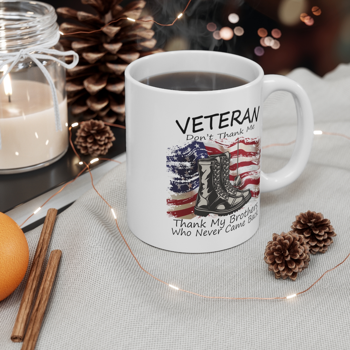 070 Veteran Brother Coffee Mug - Image 3