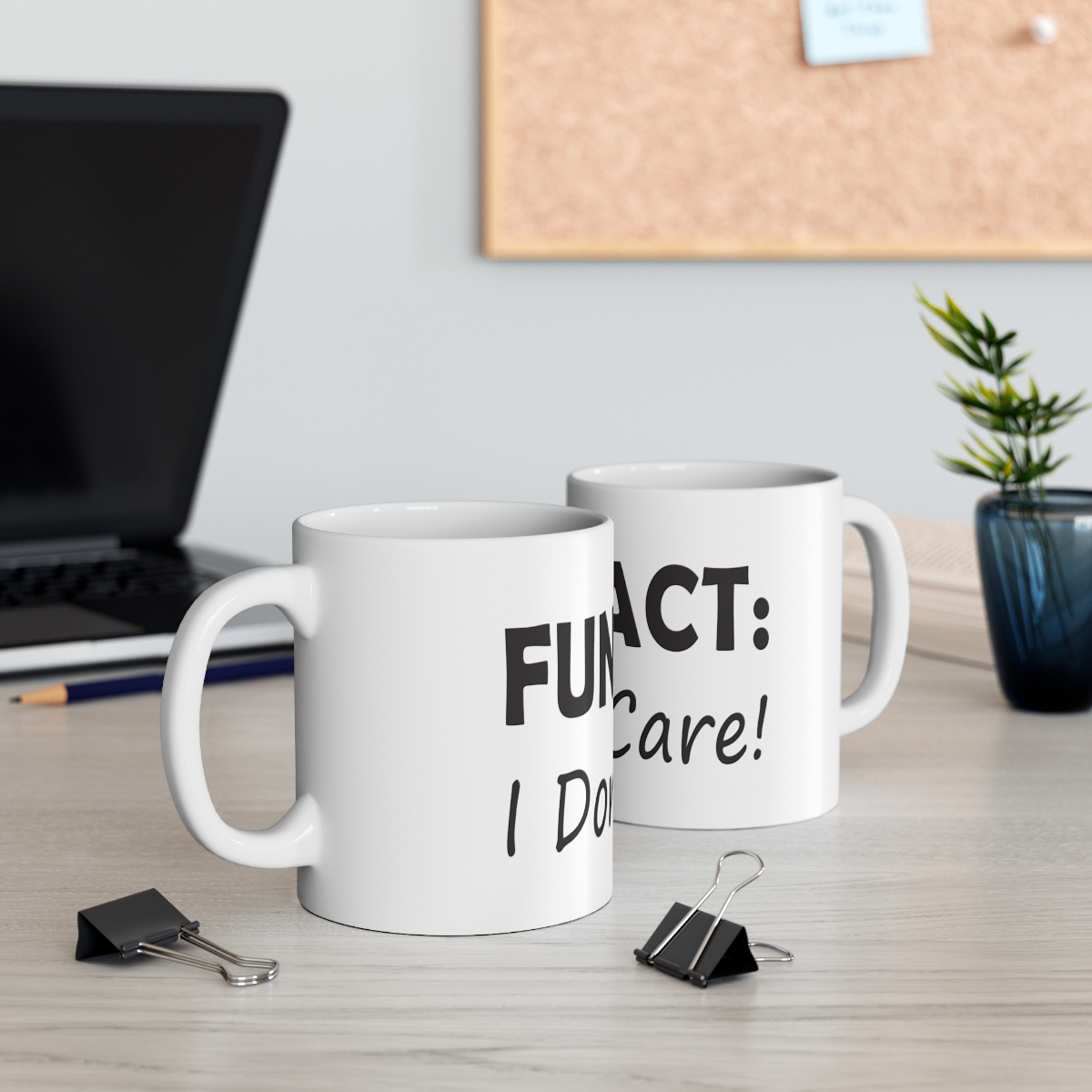 069 I Don't Care Coffee Mug - Image 3