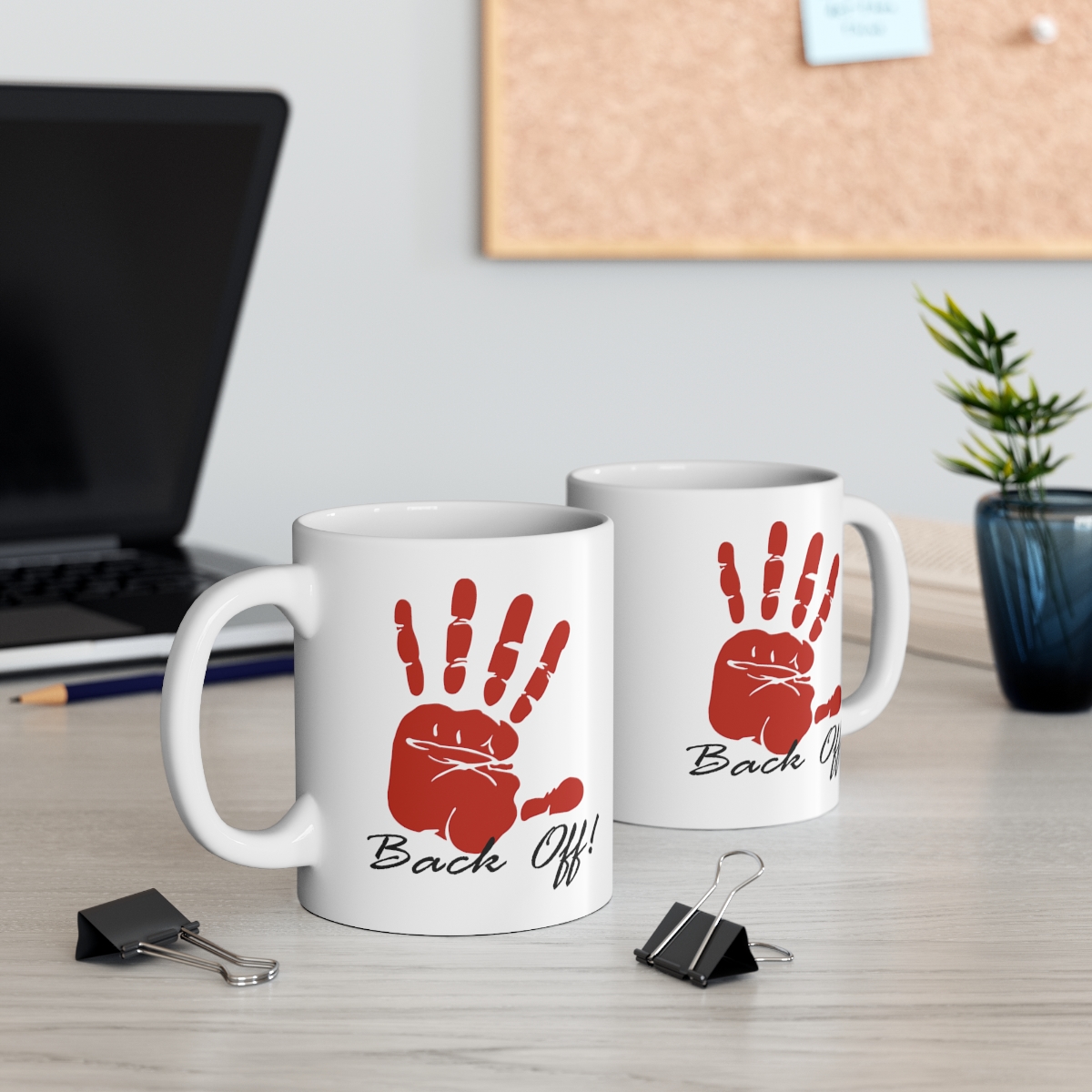 013 Back Off Coffee Mug - Image 2