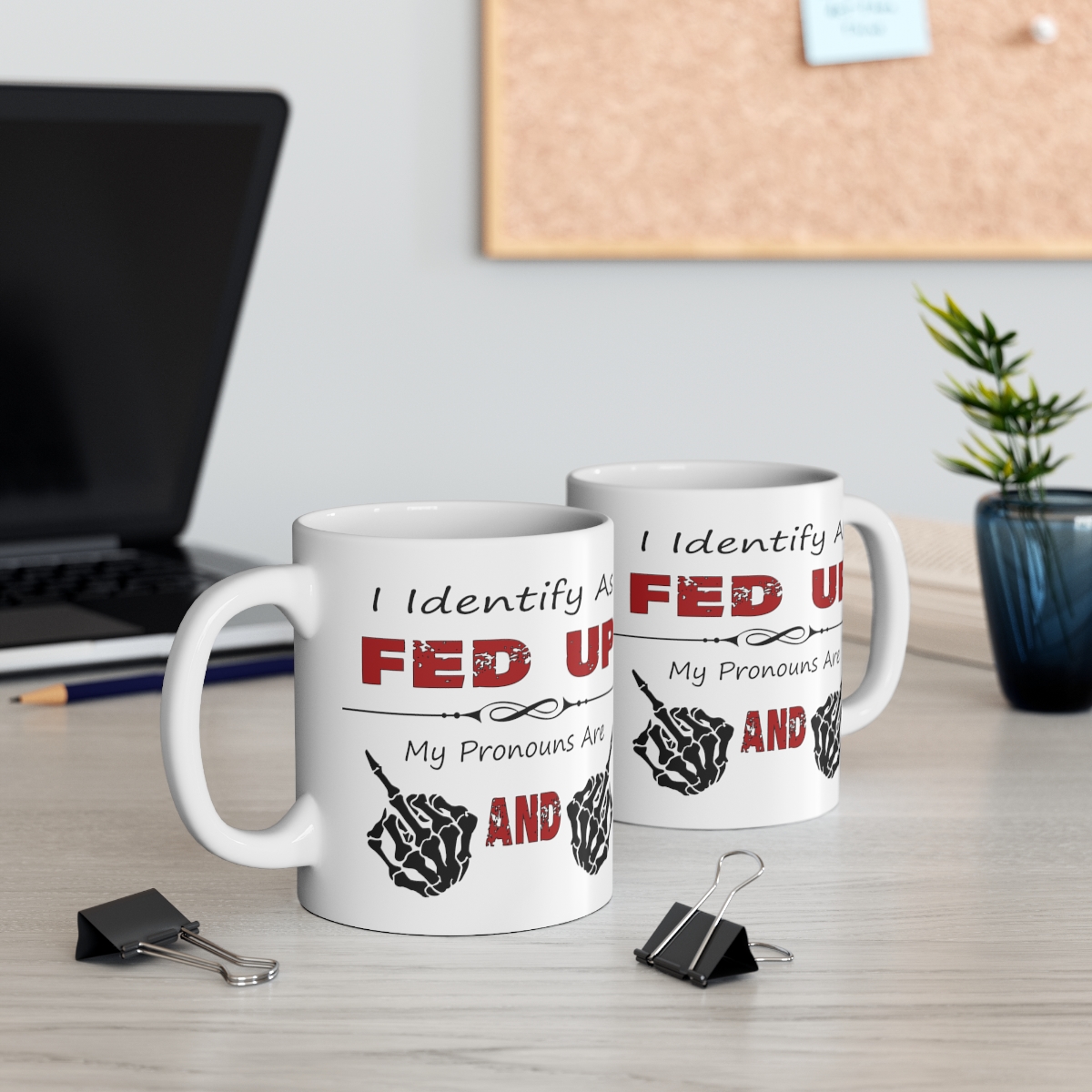 022 Fed Up Coffee Mug - Image 3