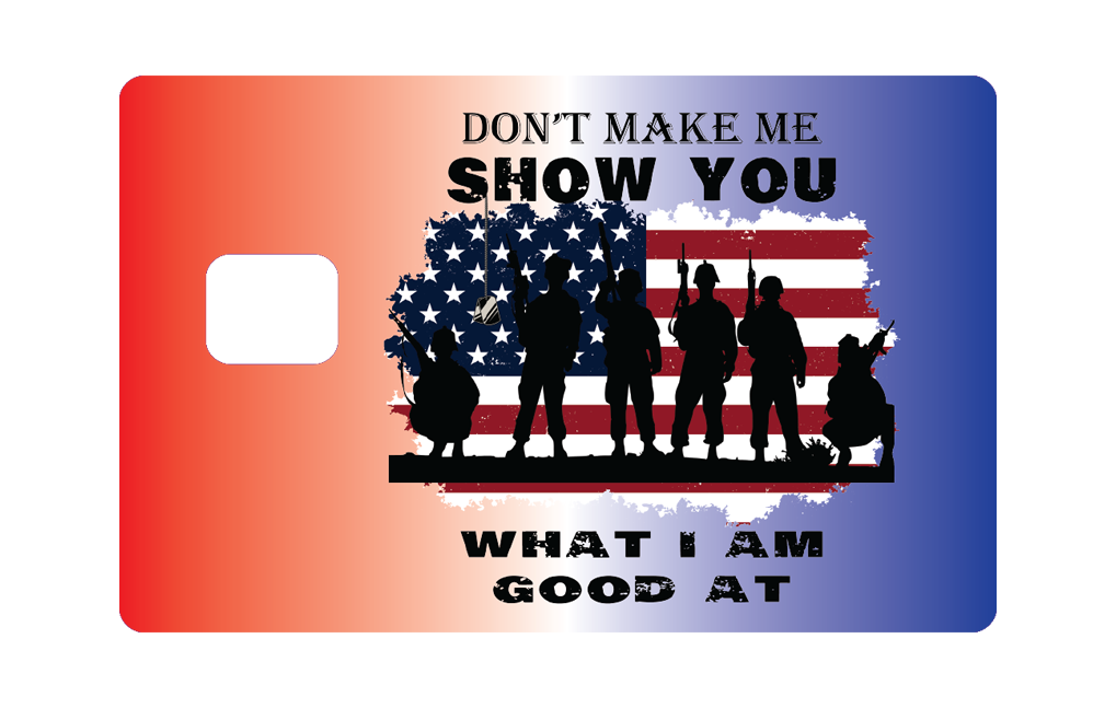 11 Veteran Credit Card Skin Set 4pc - Image 4