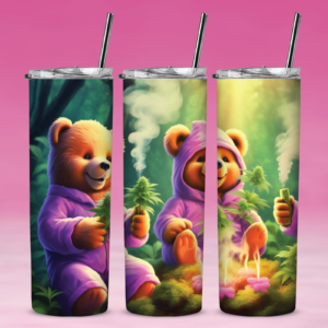 132 Care Bears Weed 20oz Stainless Steel Tumbler