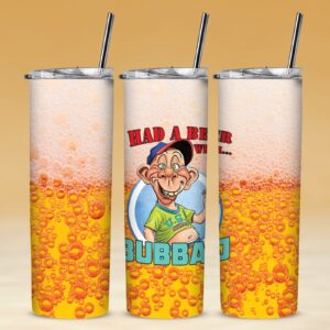 136 Bubba J Beer 20oz Stainless Steel Tumbler