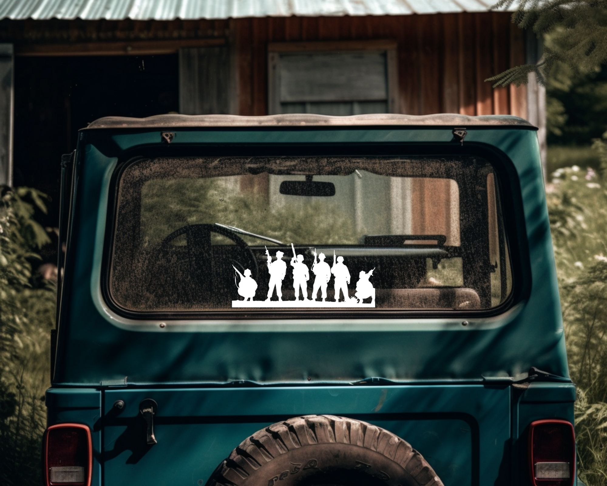 34 Soldiers Car Decal - Image 5