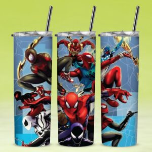 152 Spiderman 20oz Stainless Steel Tumbler
