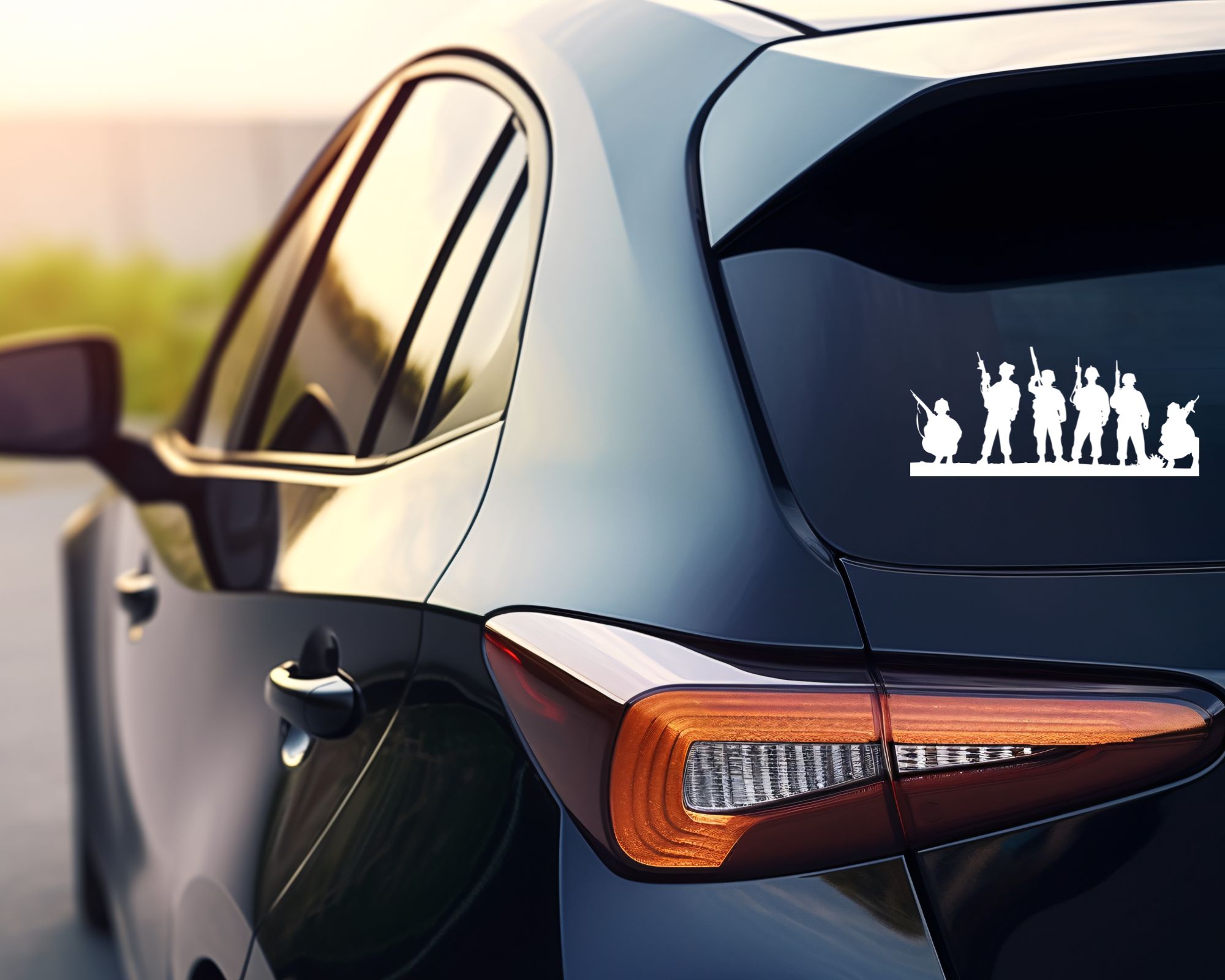 34 Soldiers Car Decal - Image 3