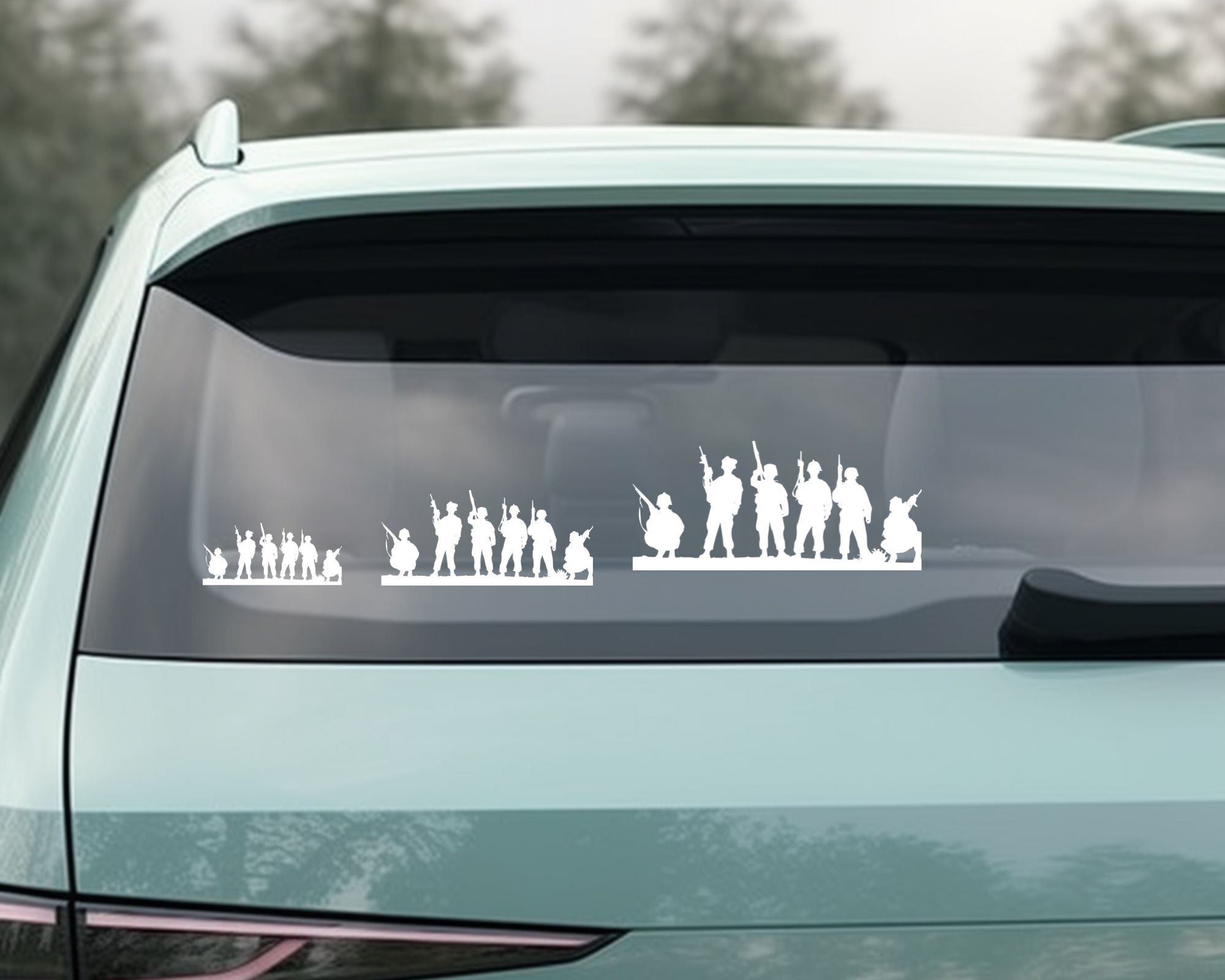 34 Soldiers Car Decal - Image 2