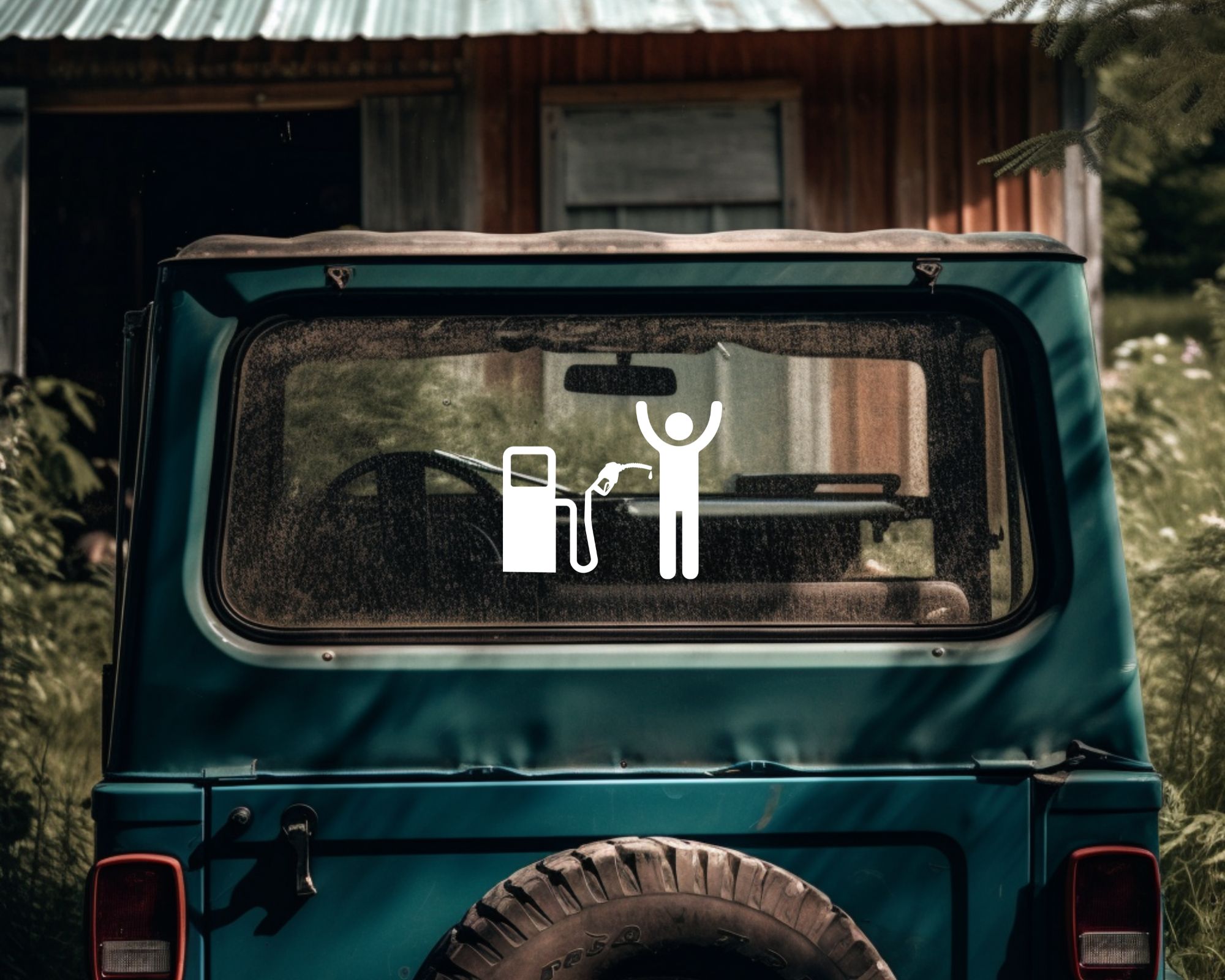 38 Gas Robbery Car Decal - Image 5