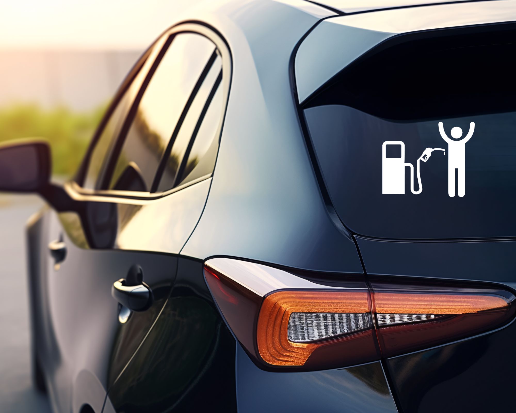 38 Gas Robbery Car Decal - Image 3