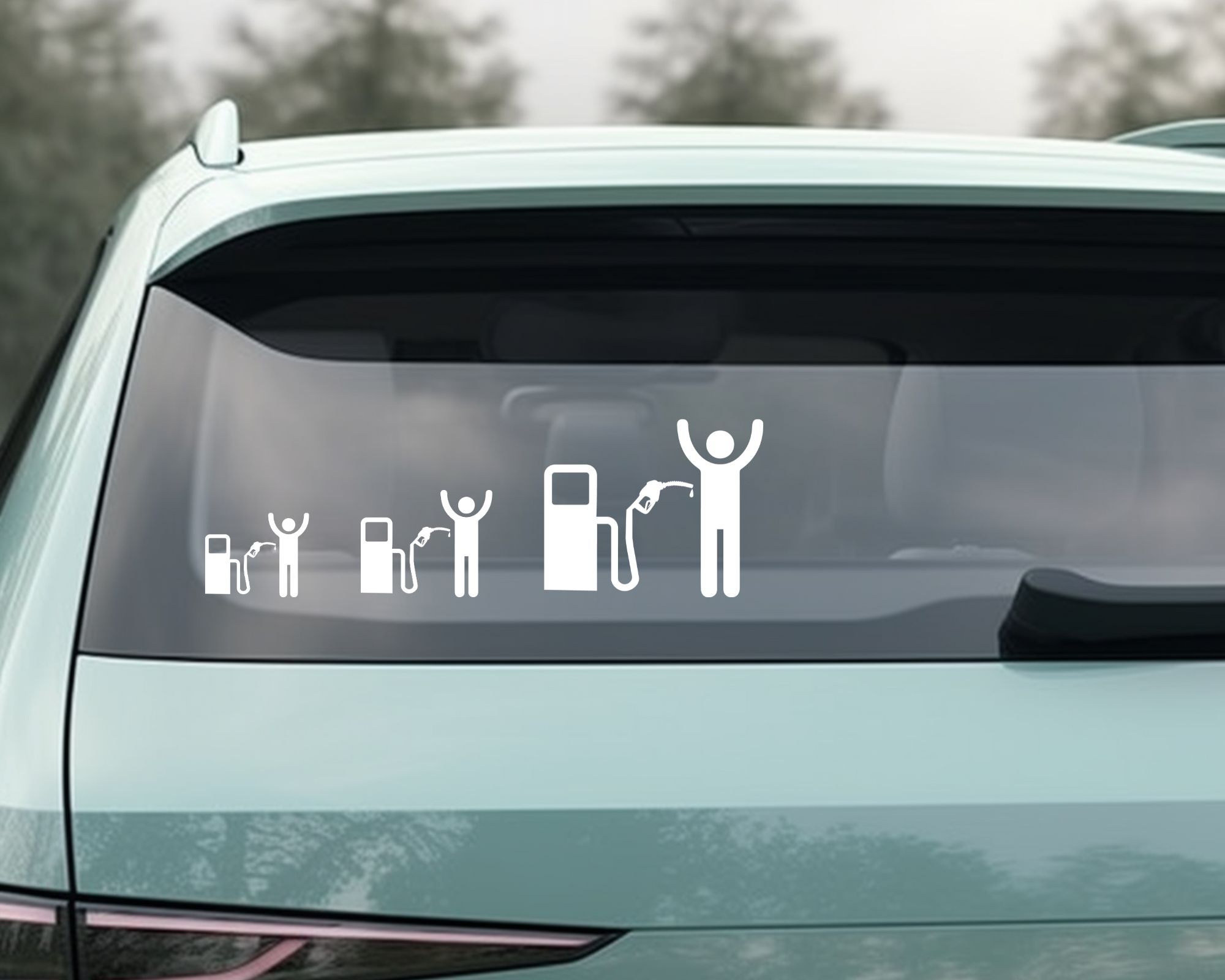 38 Gas Robbery Car Decal - Image 2