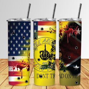 166 FAFO Flag 20oz Stainless Steel Tumbler