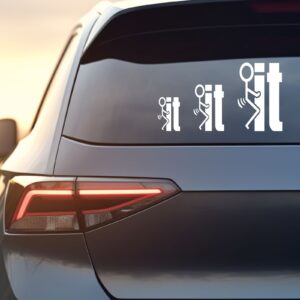 01 F It Car Decal