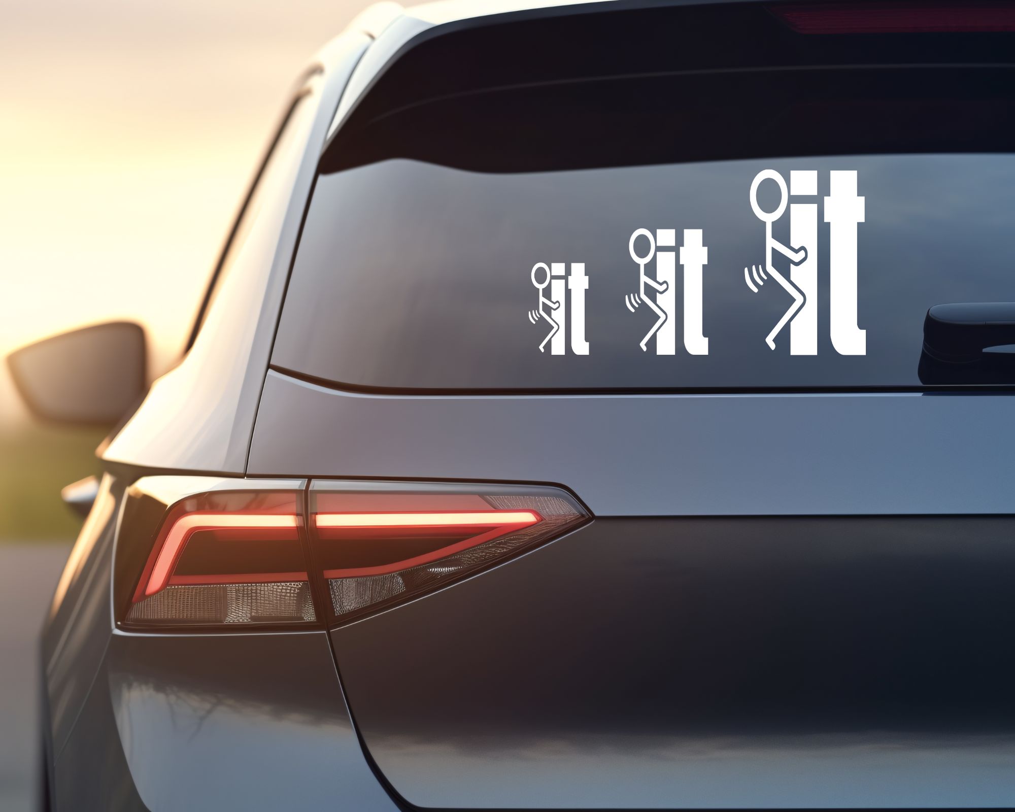 01 F It Car Decal