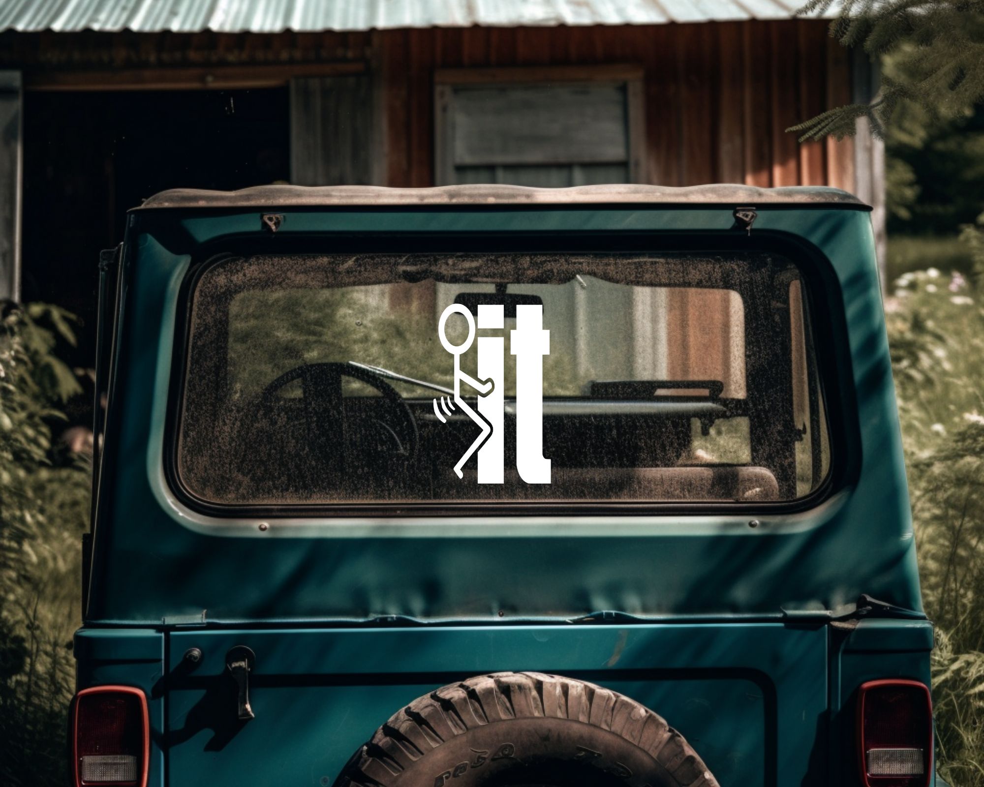 01 F It Car Decal - Image 5