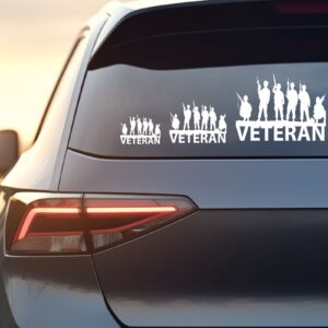 35 Veteran Car Decal