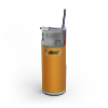33 Bic Lighter Yellow 20oz Stainless Steel Tumbler - Image 5