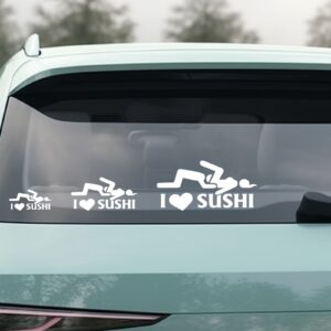 37 Sushi Car Decal