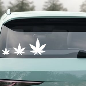 25 Pot Leaf Car Decal
