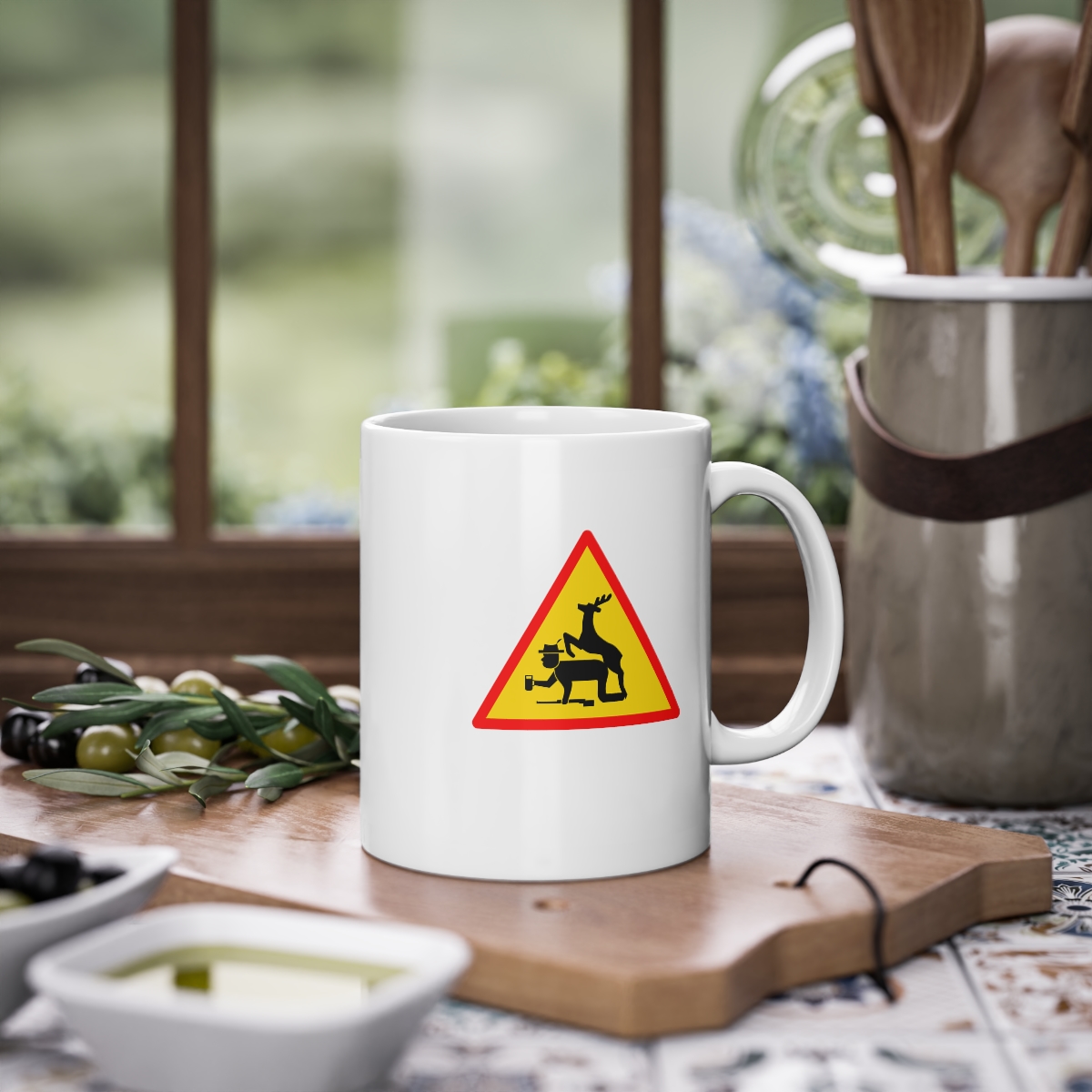 074 Drunk Hunter Coffee Mug - Image 4