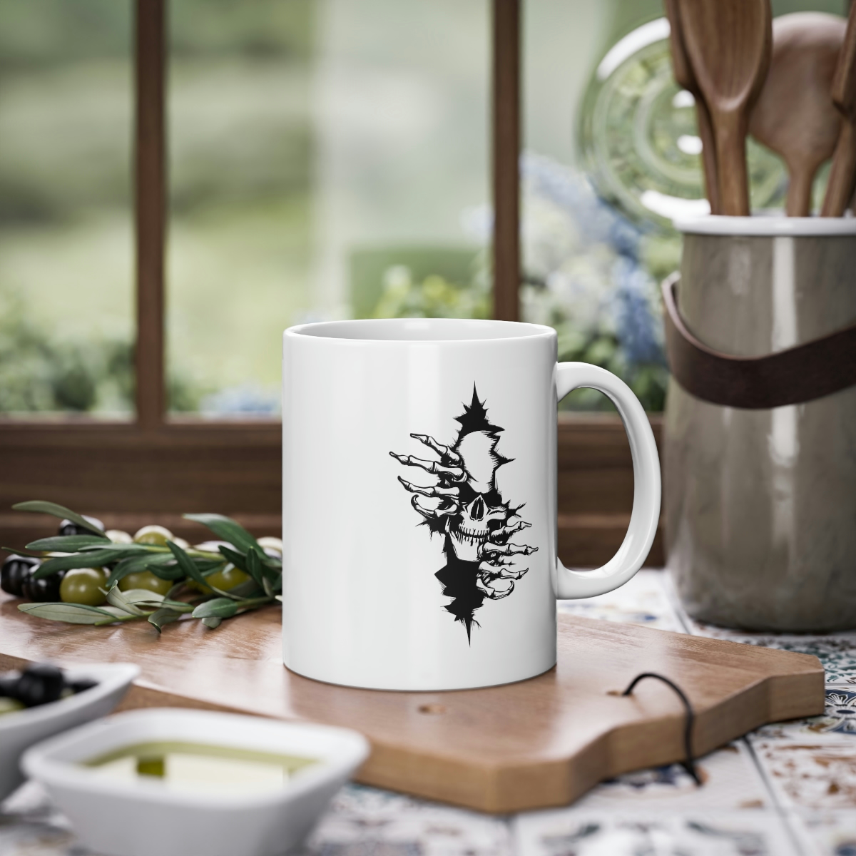 040 Skull Breakout Coffee Mug - Image 4