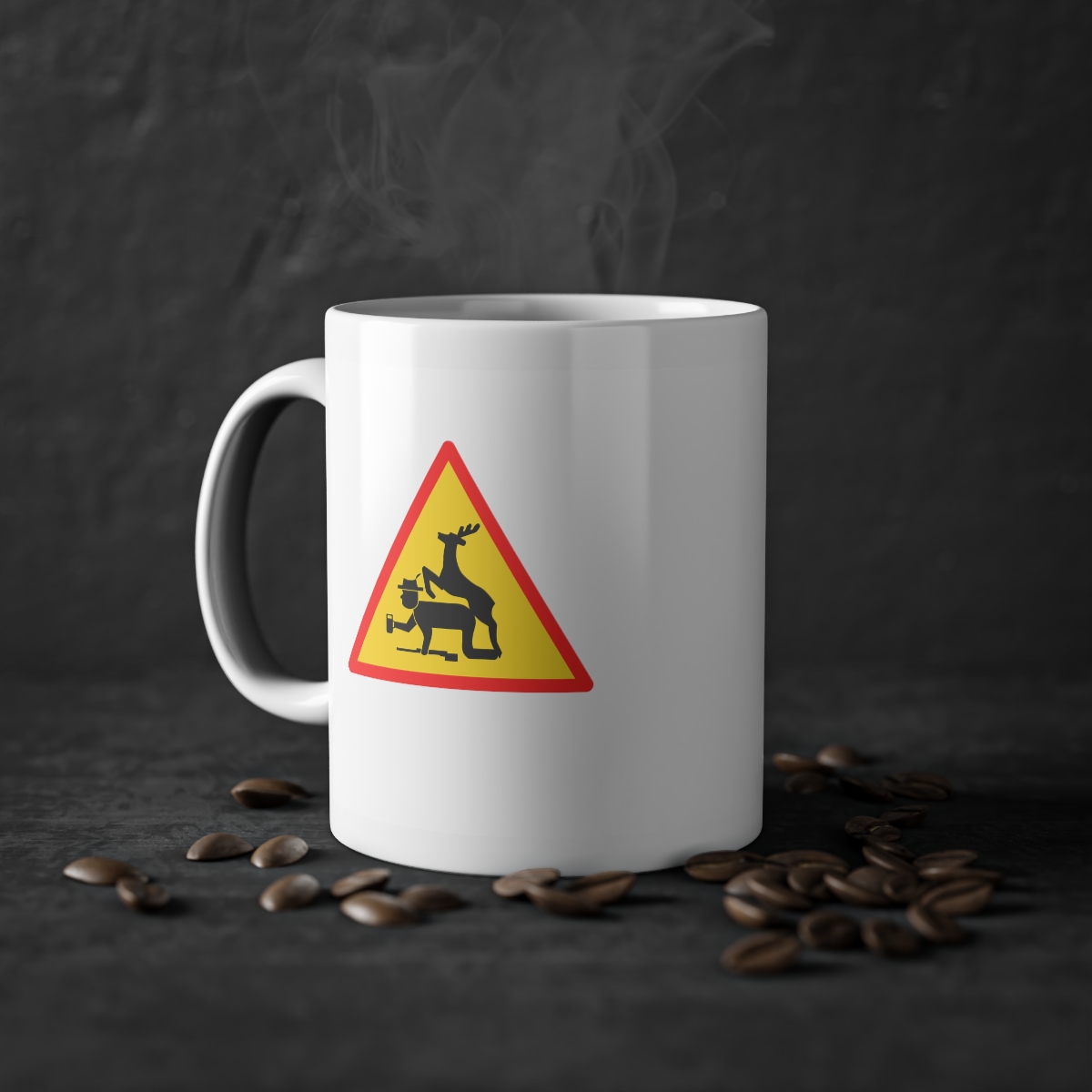074 Drunk Hunter Coffee Mug - Image 2