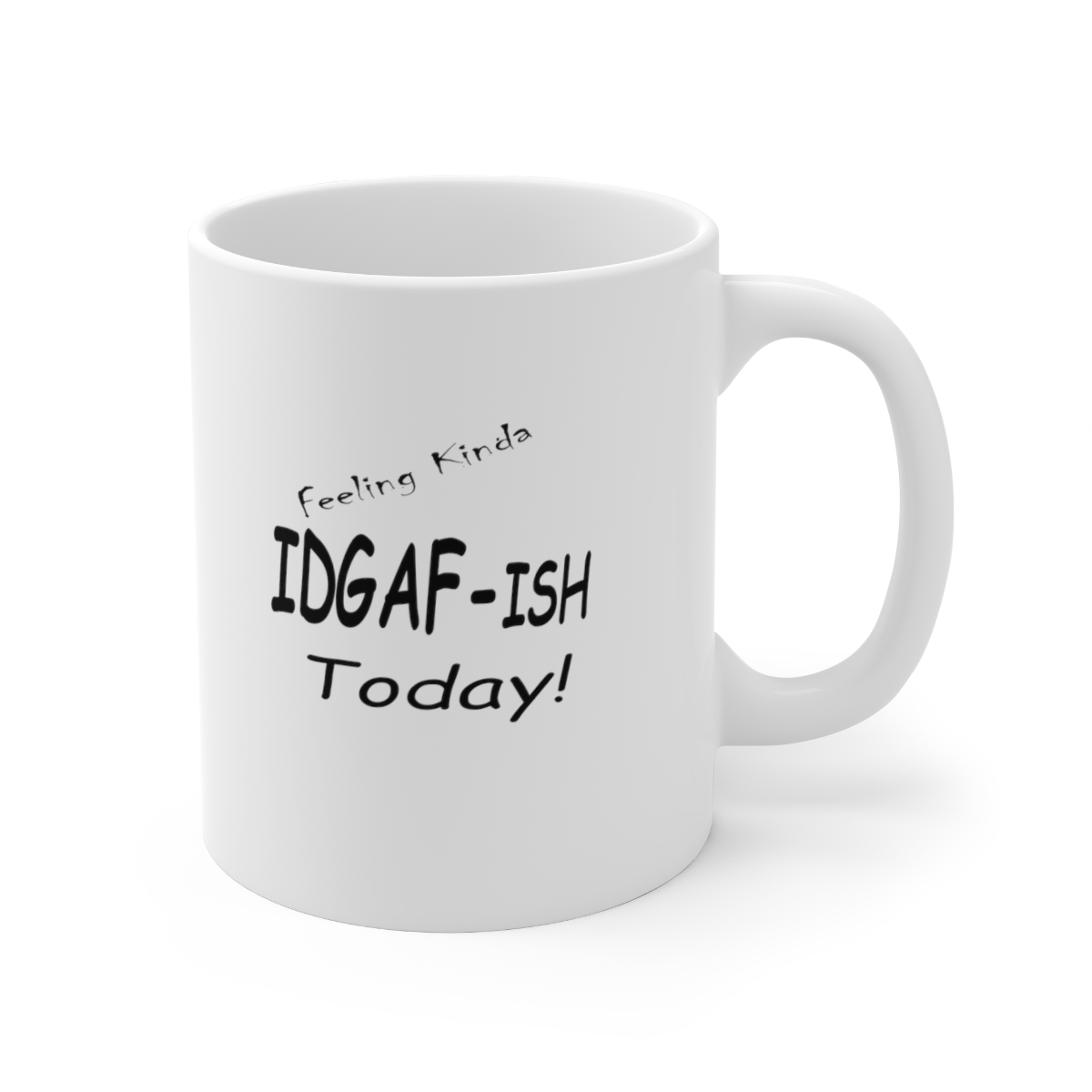 054 IDGAFish Coffee Mug - Image 3