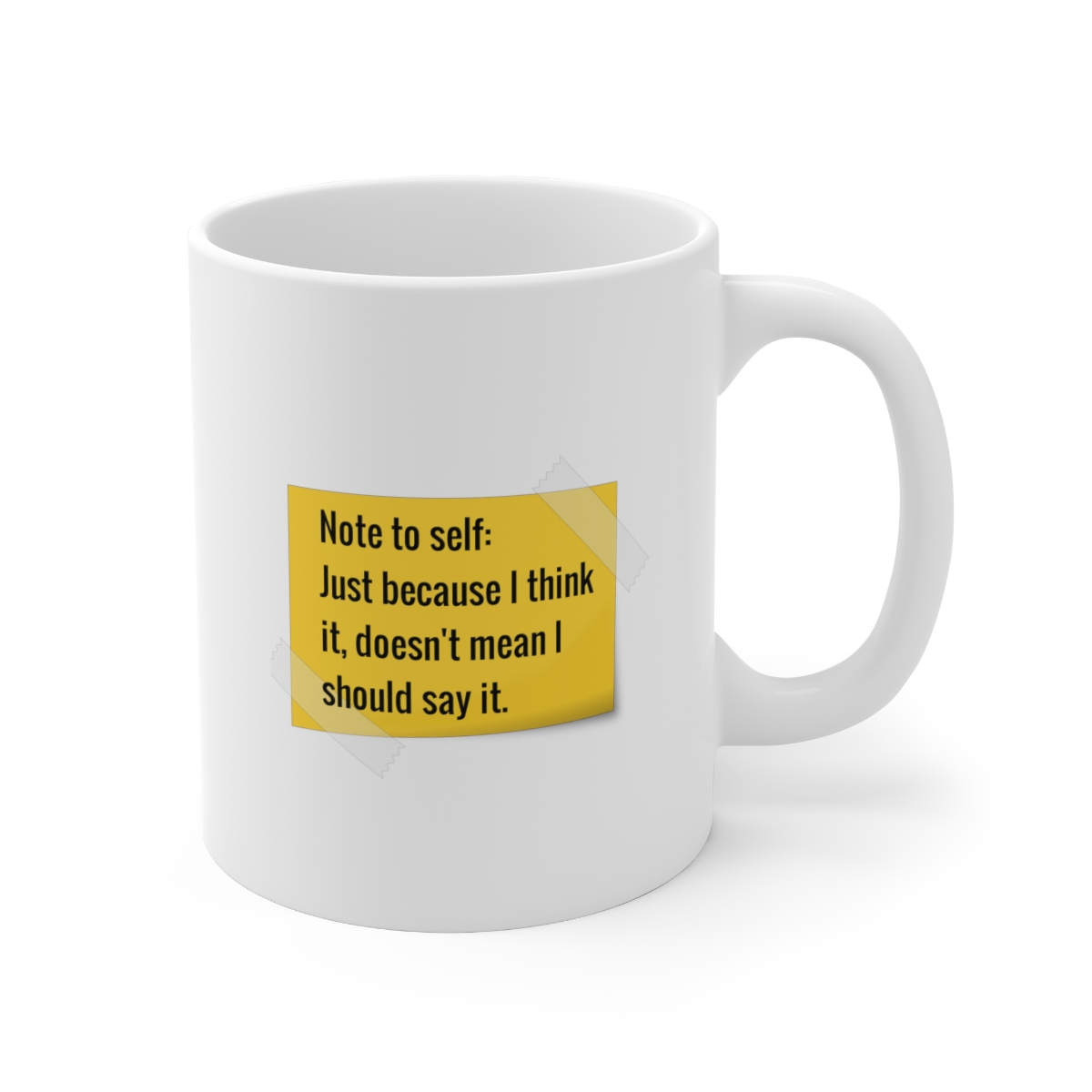 057 Note To Self Coffee Mug