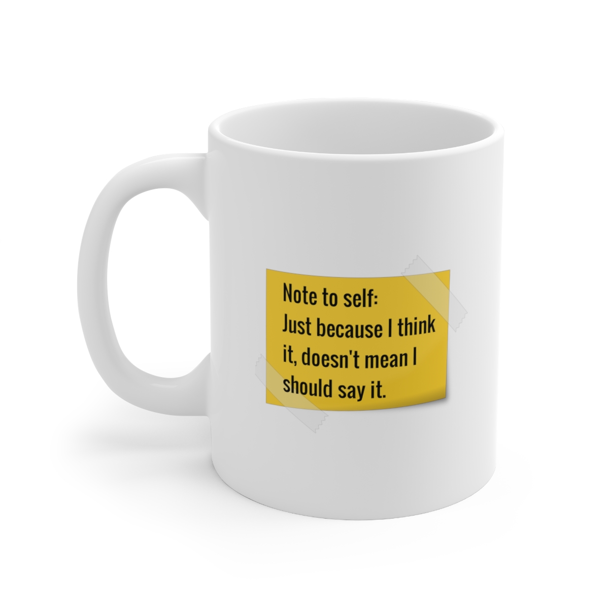 057 Note To Self Coffee Mug - Image 2