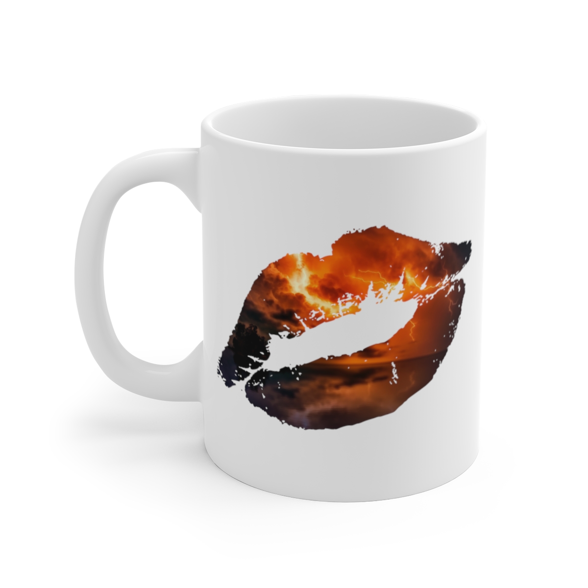 017 Lips Storm Coffee Mug