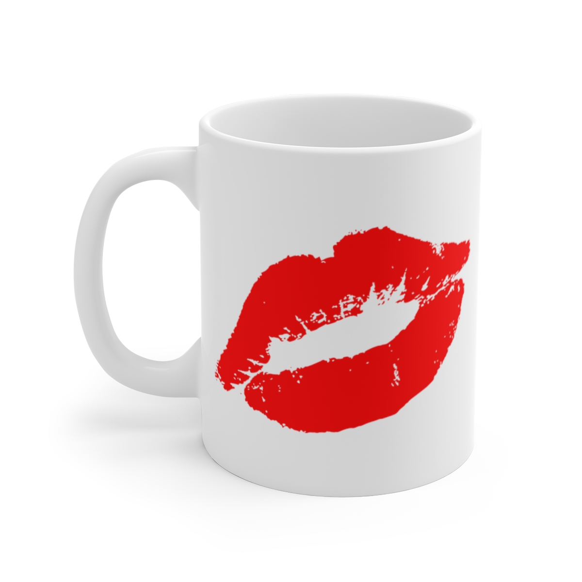 015 Lips Red Coffee Mug - Image 4