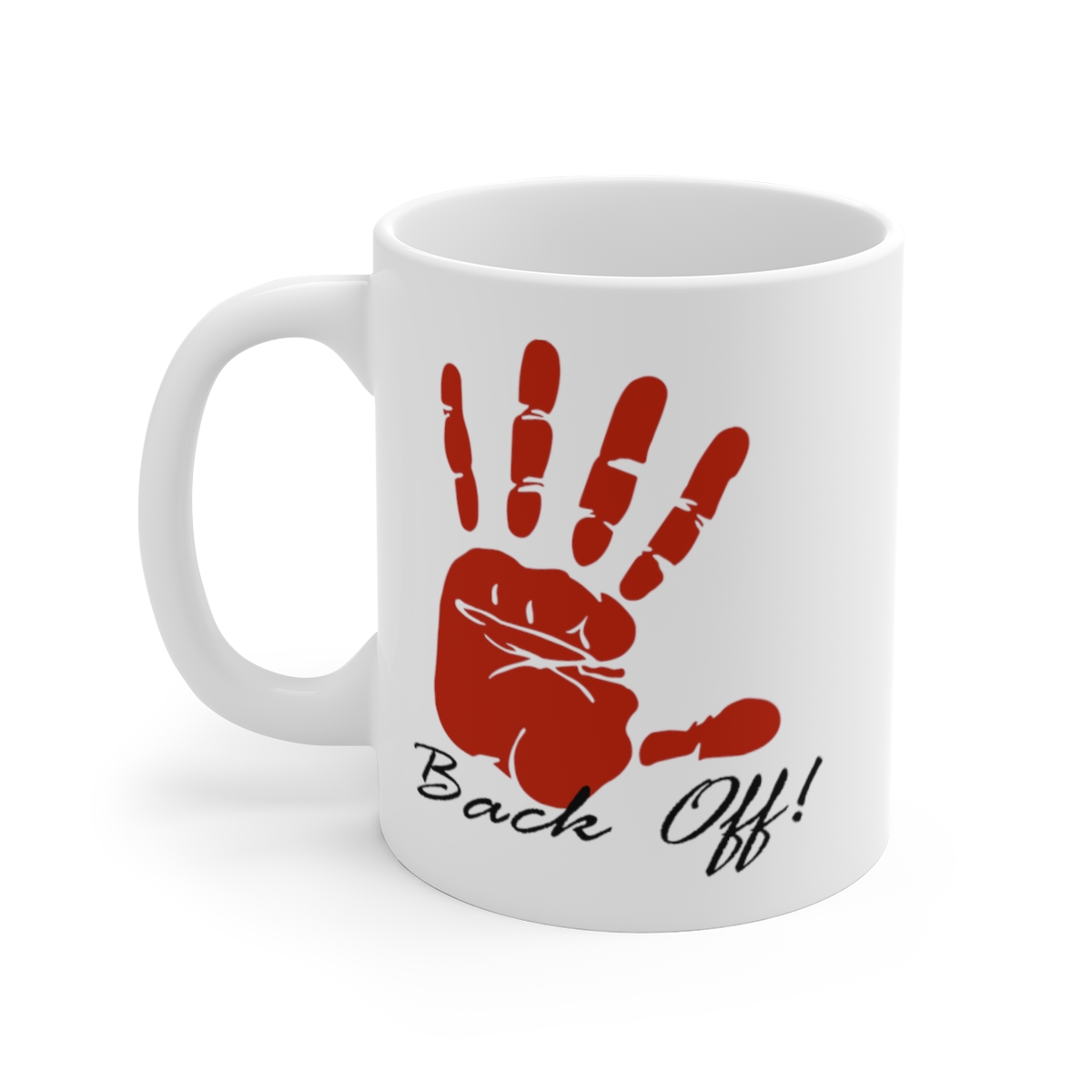 013 Back Off Coffee Mug