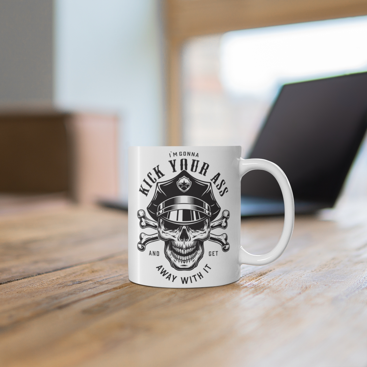 073 Kick Ass Coffee Mug - Image 4