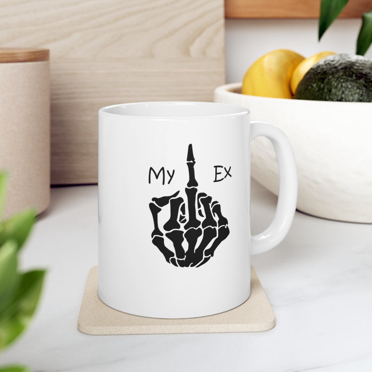 053 F My Ex Coffee Mug - Image 2