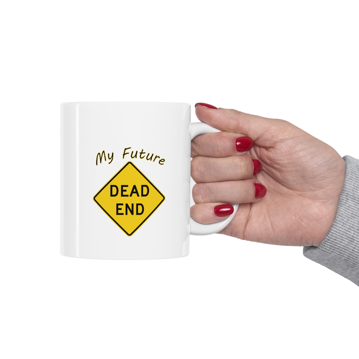 061 Dead End Coffee Mug - Image 4