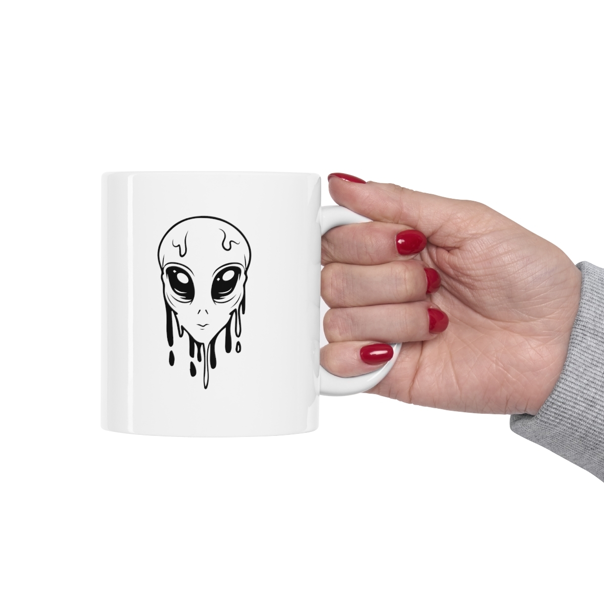 019 Alien Melt Coffee Mug - Image 3