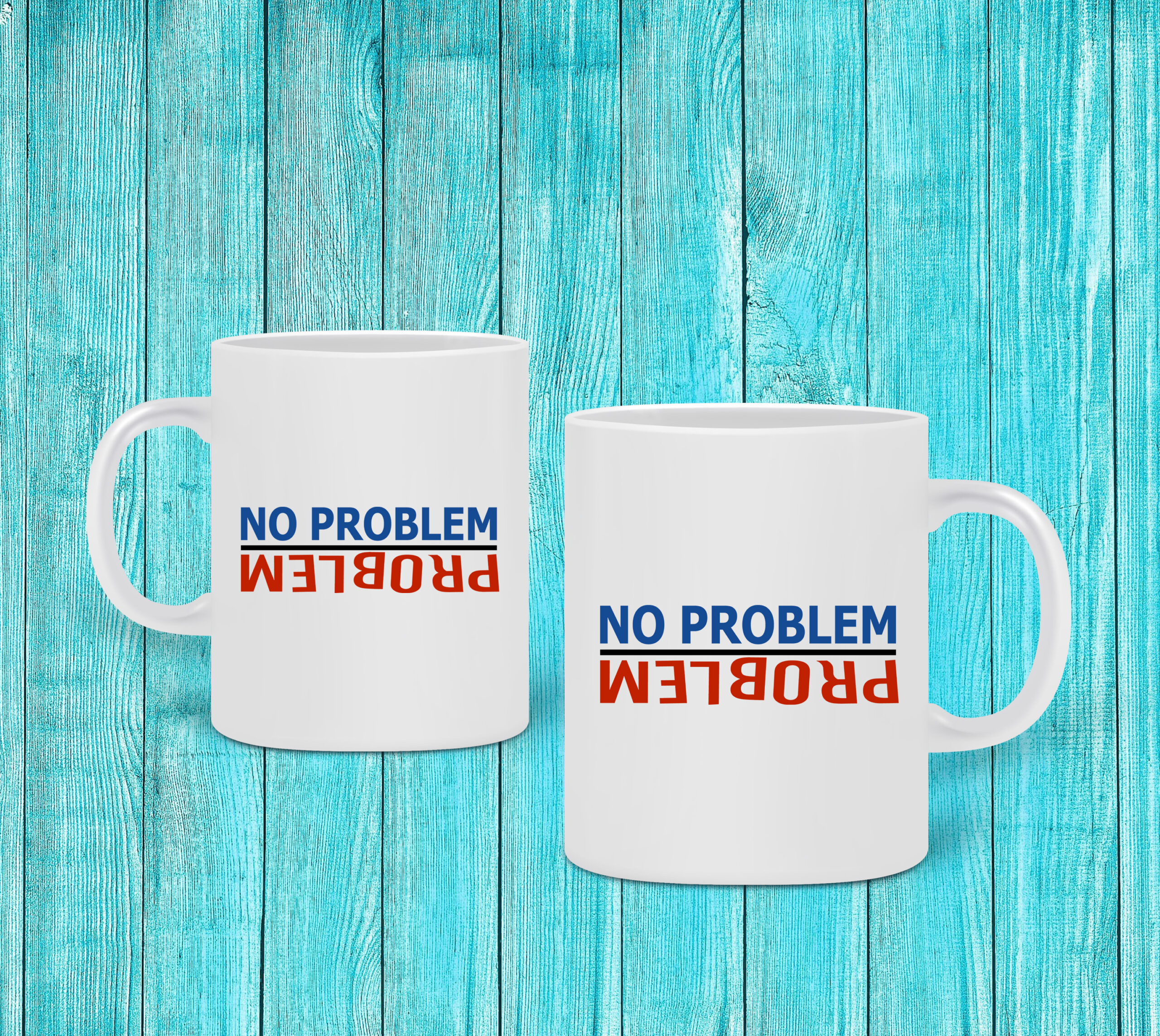 005 No Problem Coffee Mug - Image 2