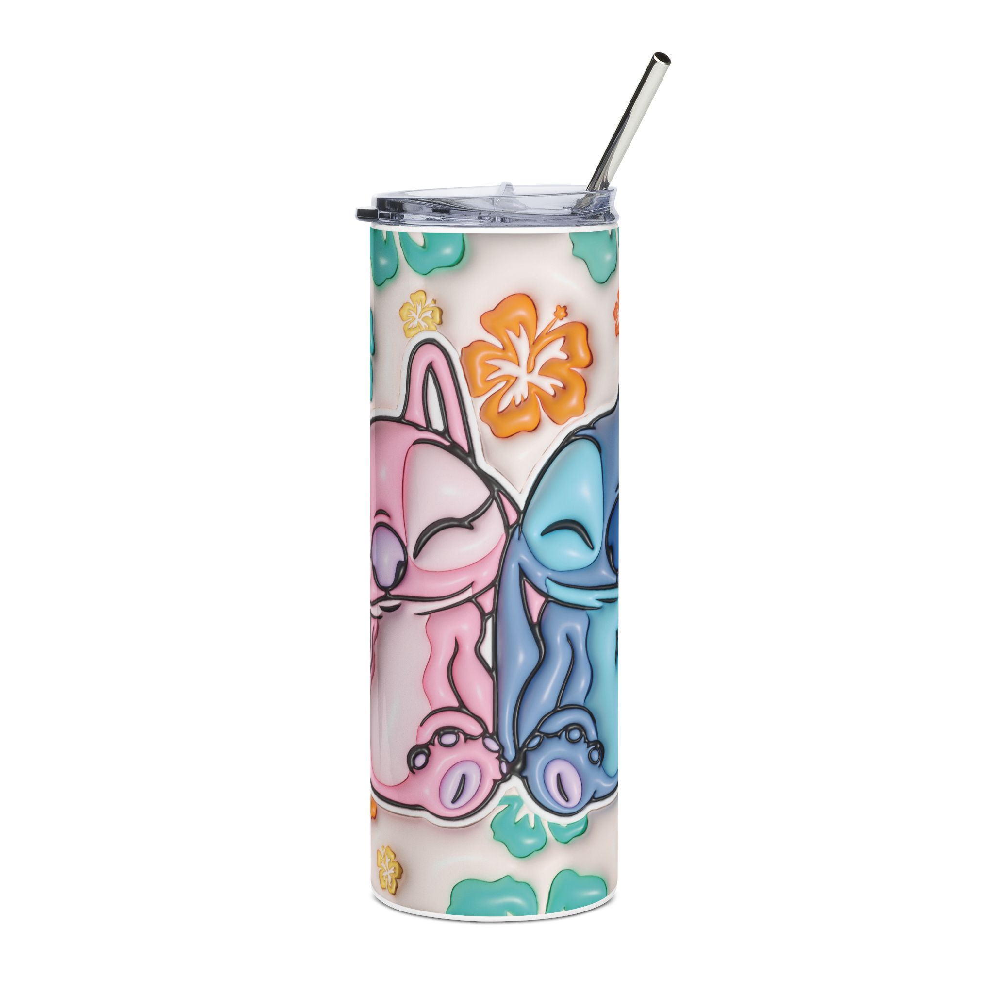 212 Stitch Angel 20oz Stainless Steel Tumbler - Image 4