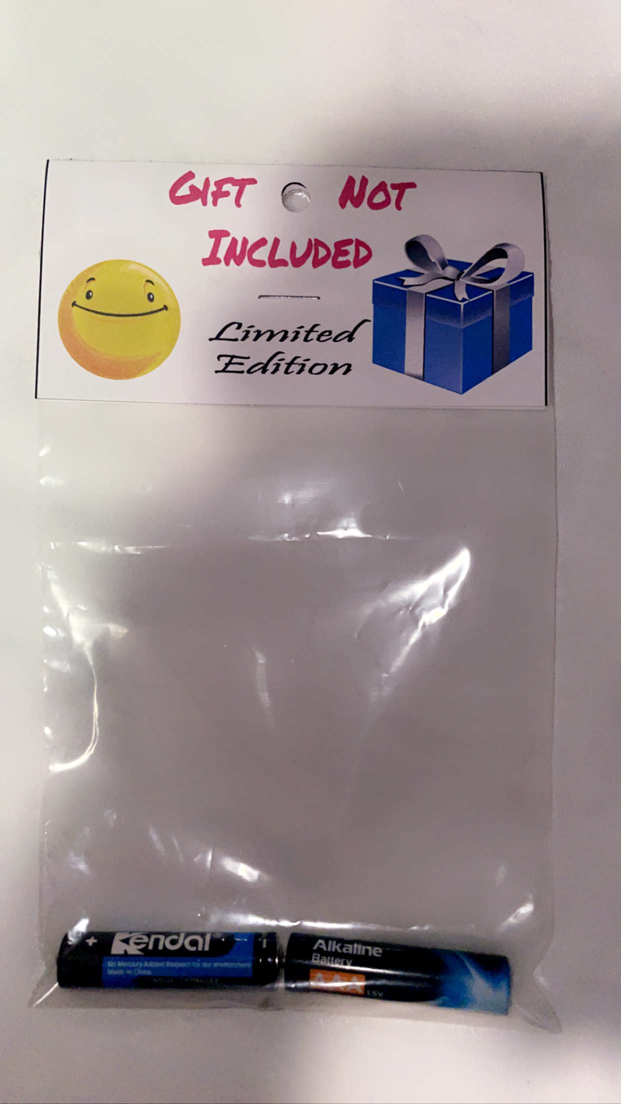 03 Toys Not Included Gag Gift