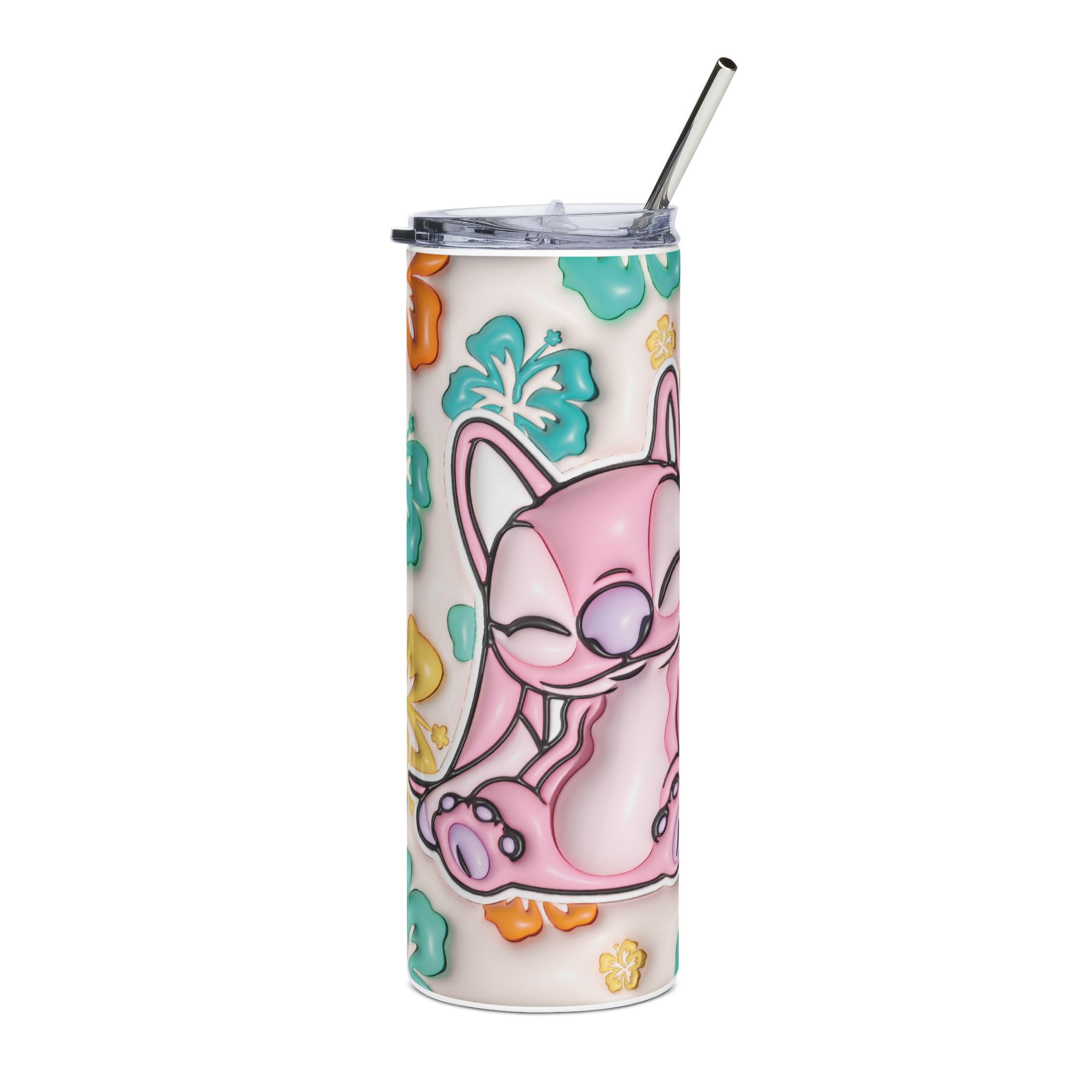212 Stitch Angel 20oz Stainless Steel Tumbler - Image 3