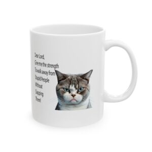 104 Cat Slap Coffee Mug