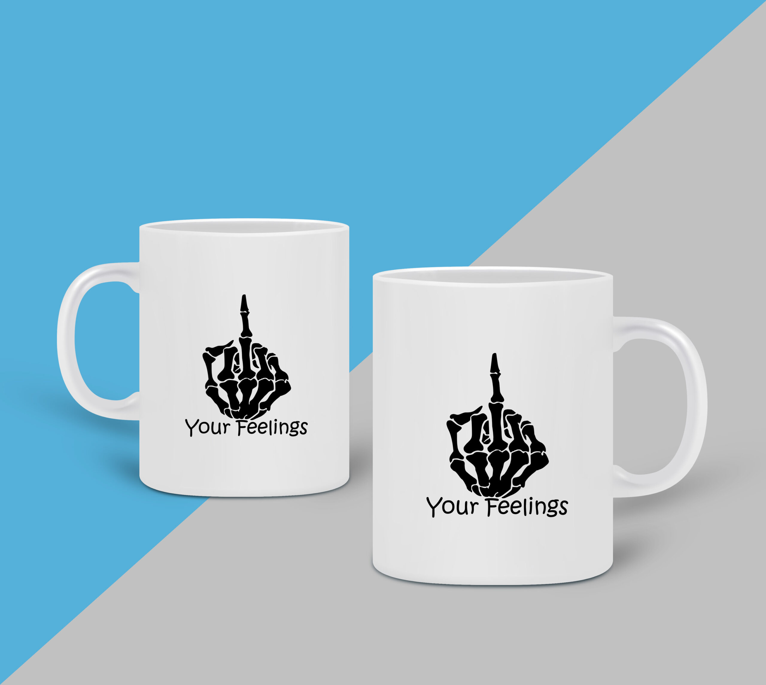 043 F Feelings Coffee Mug - Image 2