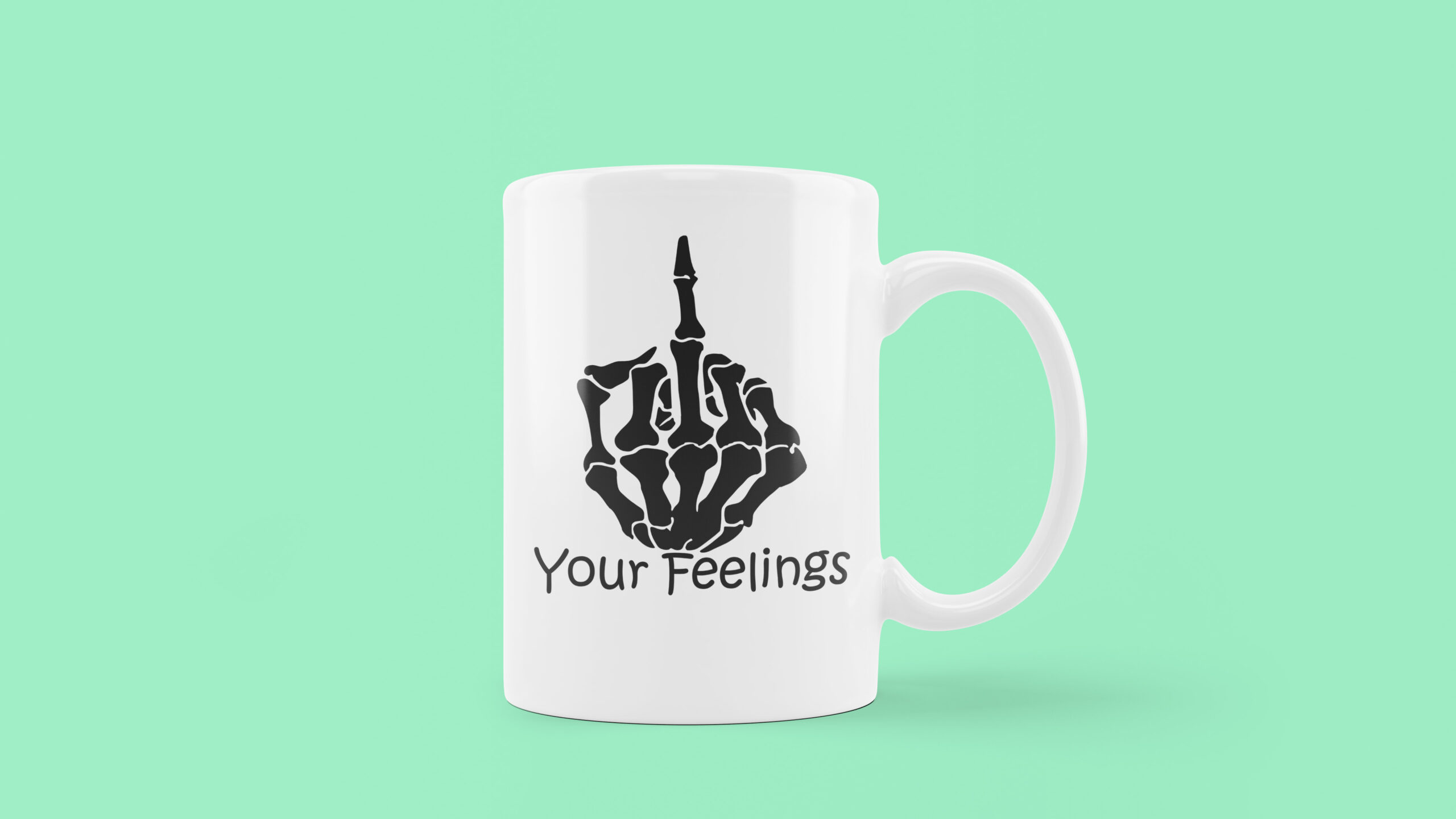 043 F Feelings Coffee Mug - Image 4
