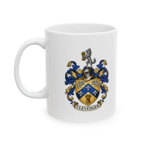 Clevenger Coat of Arms 11oz Ceramic Coffee Mug