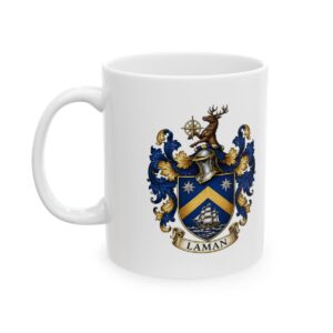 Laman Coat of Arms 11oz Ceramic Coffee Mug